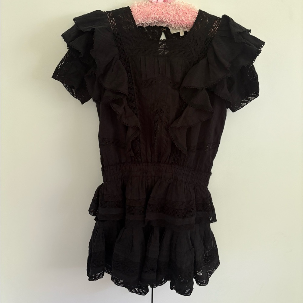 LoveShackFancy Natasha mini dress